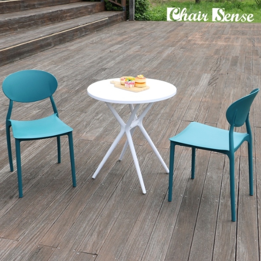 체어센스 퍼센트 야외 테이블 650 (로티의자2개)_이미지