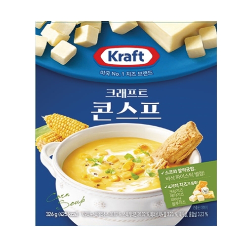 SPC삼립 크래프트 크림치즈 콘스프 198g [1개]