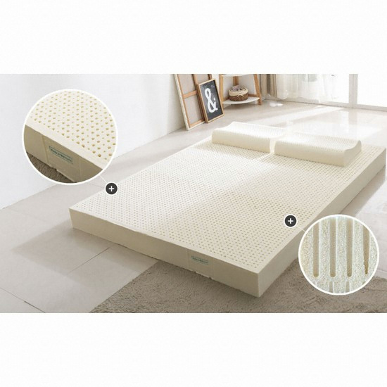 엘리베 편안함 천연라텍스 매트리스 Q (15cm)_이미지