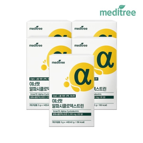 메디트리 이너핏 알파시클로덱스트린 14포 (5개)