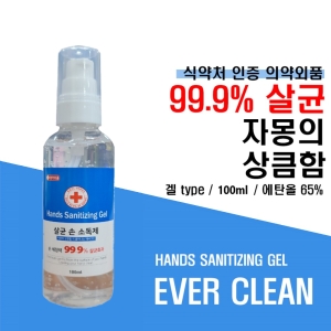 에버크린 살균손소독제 100ml