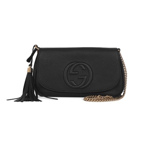 구찌 소호 태슬 크로스바디백 까멜리아_536224 A7M0G 1000_이미지