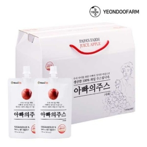 연두영농조합법인 돌려따는 아빠의주스 사과 100ml