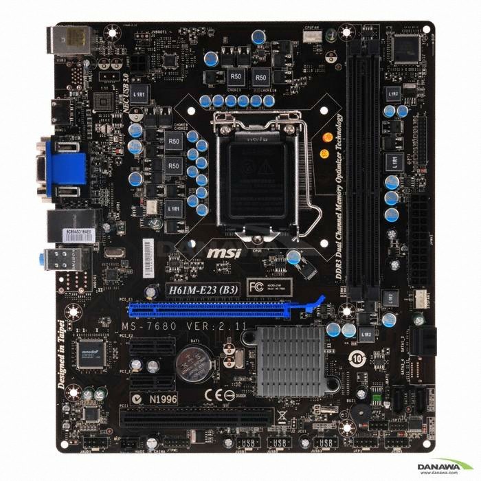 MSI H61M-E23 (B3) 대원씨티에스_이미지