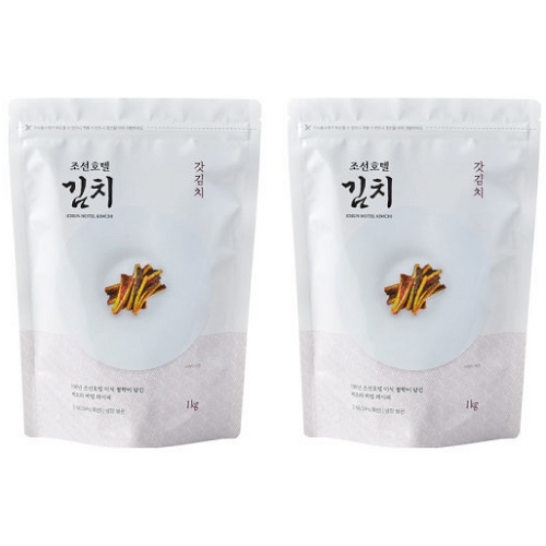 조선호텔 갓김치 1kg (2개)_이미지