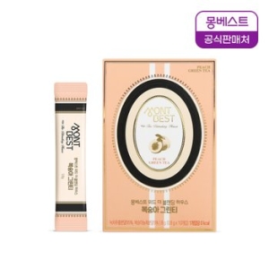 몽베스트 블랜딩 티 복숭아 그린티 10개입