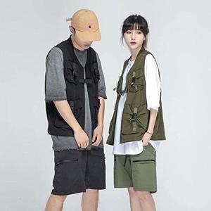 셀러허브 패션 JHP1R41U_51HD 남여공용 포켓 카고 조끼 2컬러_이미지