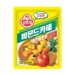 오뚜기 바몬드 카레 약간매운맛 골드 100g (1개)_이미지