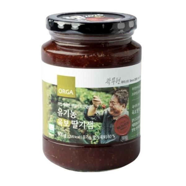 ORGA 유기농 육보 딸기잼 600g (1개)_이미지
