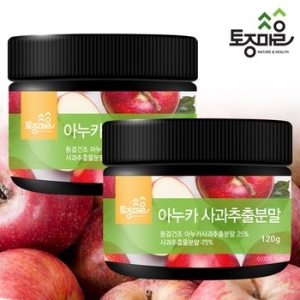 토종마을 아누카 사과추출분말 120g 2통