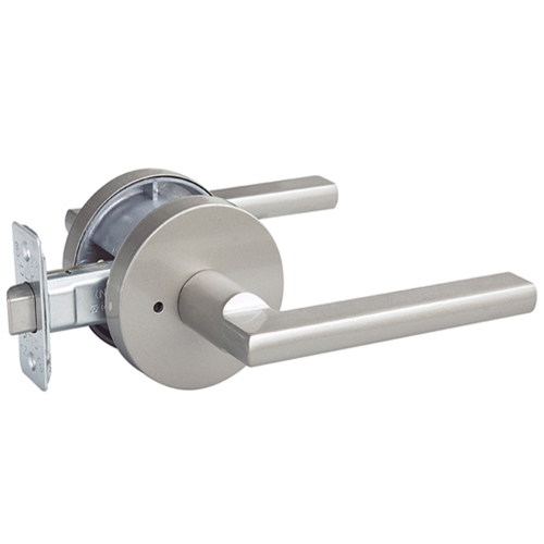 GLK 심플 그레이 버튼형 방문손잡이