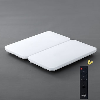 우리조명 장수램프 LED 퓨어 스마트 리모컨 거실등 120W