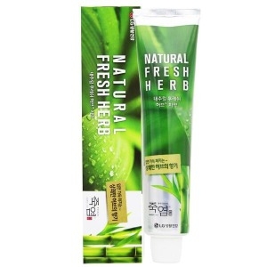 죽염 내추럴 프레쉬 허브치약 160g (6개)_이미지