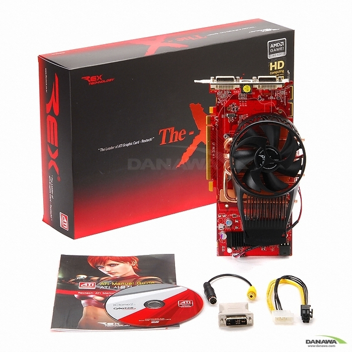 Rextech 라데온 HD 3850 The-X Soul 오버클럭킹 512MB 허리케인_이미지