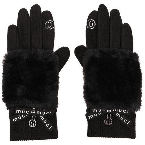 엠유스포츠 퍼트림 muci 장갑 양손 MU21C3AG204 BLK (1개)