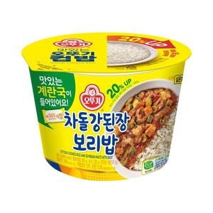 오뚜기 컵밥 차돌강된장보리밥 315g(+계란국)