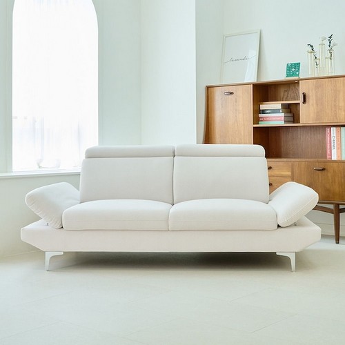 늘나른 스누즈 패브릭 소파 3인용 (스툴별도)_이미지