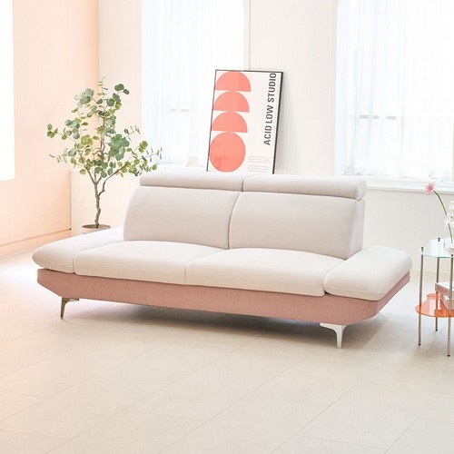 늘나른 스누즈 패브릭 소파 3인용 (스툴별도)