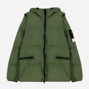 스톤아일랜드 크링클랩스 후드 패딩 VERT OLIVE_771540223_이미지