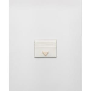 프라다 여성 사피아노 트라이앵글 로고 카드 지갑_1MC025_QHH_F0009