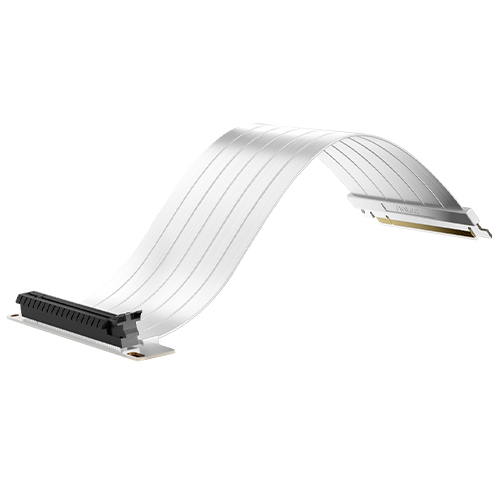 Antec SHIFT PCI-E 4.0 라이저 케이블 KIT (화이트, 190mm)_이미지
