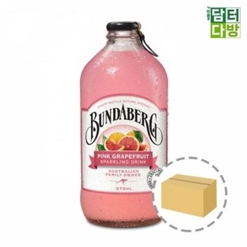 핑크 그래이프프루트 12병 분다버그 375ml 과즙탄산음_20362108_667501