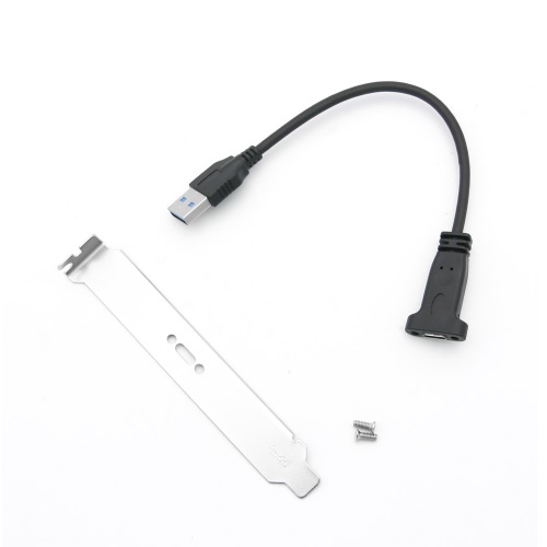 라이트컴 COMS NT697 USB 3.0 Type C to A 판넬용 변환 젠더