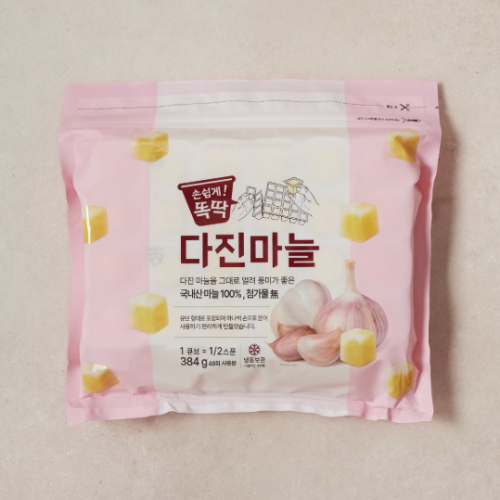 이마트 똑딱 다진마늘 384g