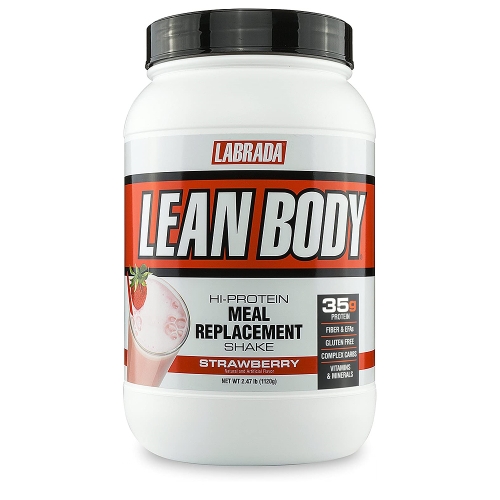 LABRADA Lean Body High Chocolate 라브라다 린바디 하이 프로틴 밀 쉐이크 초콜릿 2.47lb 11..