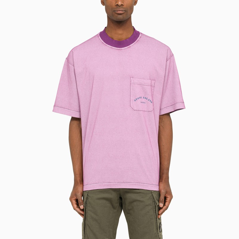 스톤아일랜드 남성 크루넥 반팔 티셔츠 7815216X4 V0045