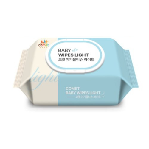 쿠팡 코멧 라이트 물티슈 캡형 100매 (10팩)