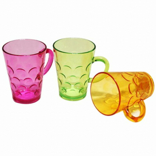 ALS 마키 물방울 손잡이컵 대 350ml (1개)_이미지