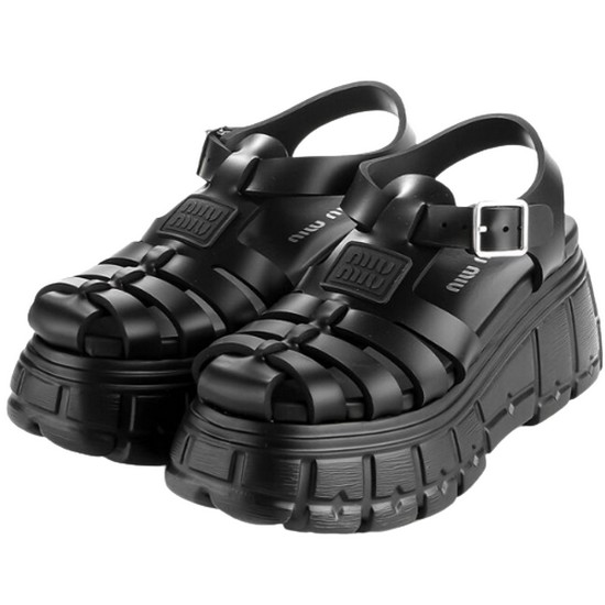 미우미우 케이지 플랫폼 샌들 5X709D 3LKK (F0002, 블랙)이미지입니다. 누르면 해당 게시물로 새창이동합니다.