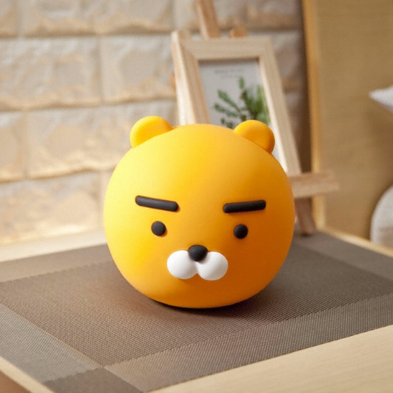 카카오프렌즈 LED 실리콘 터치 라이언 무드등