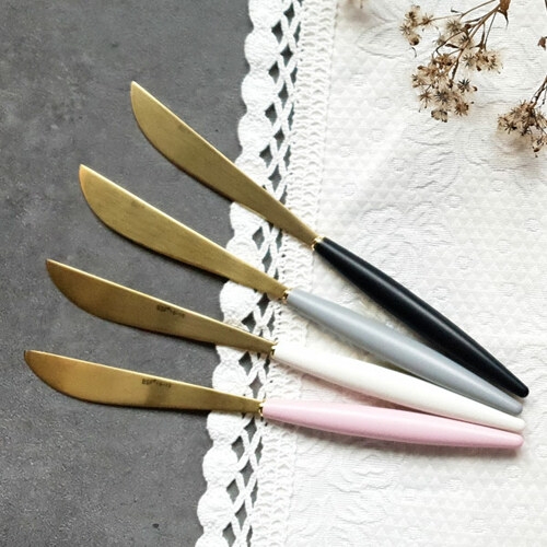 백산 몽블랑 에펠 골드 디너 포크 (1개)_이미지