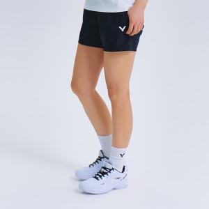 빅터 SprintShorts 여성용 반바지 25APS002F 배드민턴 탁구 스쿼시 스포츠웨어 100 L White Ace