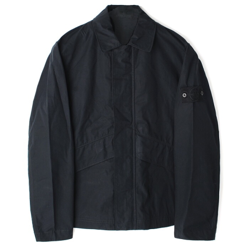  스톤아일랜드 스톤 고스트피스 오버셔츠 블랙_8115107F1