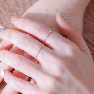 헤스티아 핸드메이드+쇼핑백/Fortuna/ Dana 925 Silver Ring RR-60288_이미지