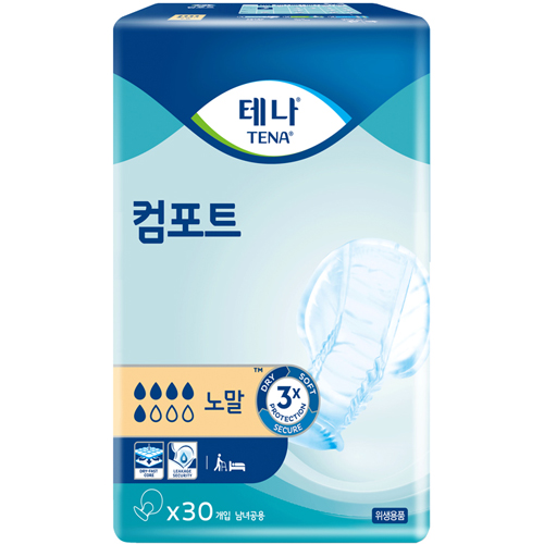 테나 컴포트 노말 30개 (4팩(120개))_이미지