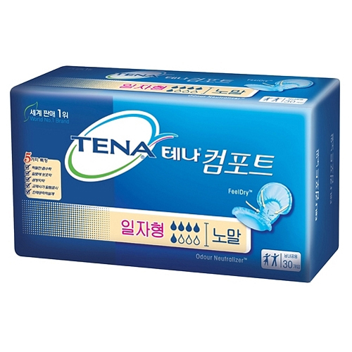 SCA 테나 컴포트 노말 30개 (4팩(120개))