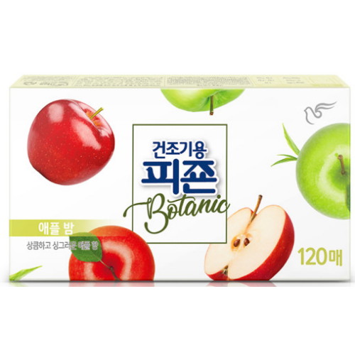 피죤 건조기용 보타닉 애플밤 120매 (1개)_이미지