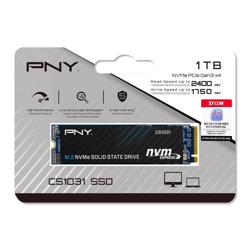PNY CS1031 Gen3 M.2 NVMe STCOM