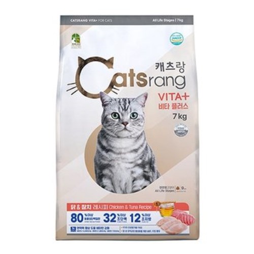 대주펫푸드 캐츠랑 비타플러스 7kg (2개)