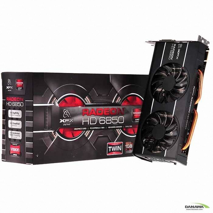 XFX 라데온 HD 6850 D5 1GB TWIN_이미지