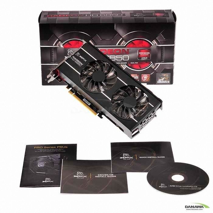 XFX 라데온 HD 6850 D5 1GB TWIN_이미지