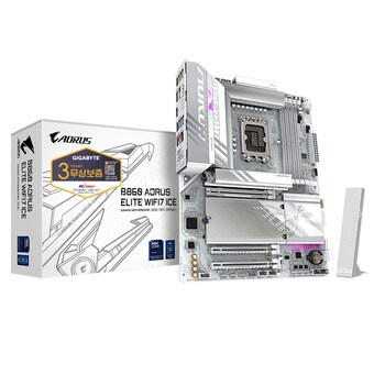 GIGABYTE B860 <b>AORUS</b> <b>ELITE</b> WIFI7 ICE 피씨디렉트