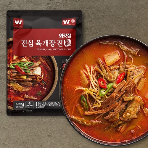 외갓집 진심 육개장 진 600g (4개)_이미지