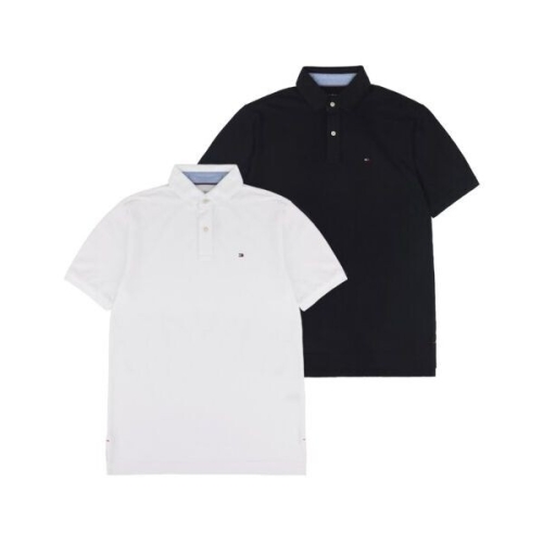 타미힐피거 남성 루즈핏 PK반팔 티셔츠 13H18 467425