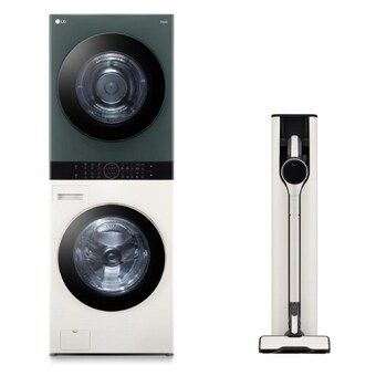 LG전자 트롬 오브제컬렉션 워시타워 W20EGZ + 청소기 AX920BWE