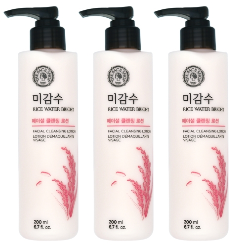 더페이스샵 미감수 브라이트 클렌징 로션 200ml (3개)_이미지